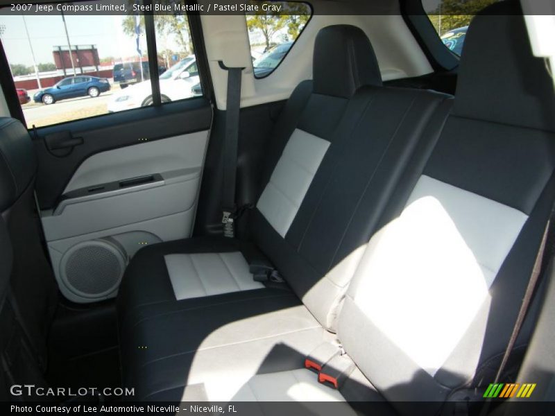 Steel Blue Metallic / Pastel Slate Gray 2007 Jeep Compass Limited