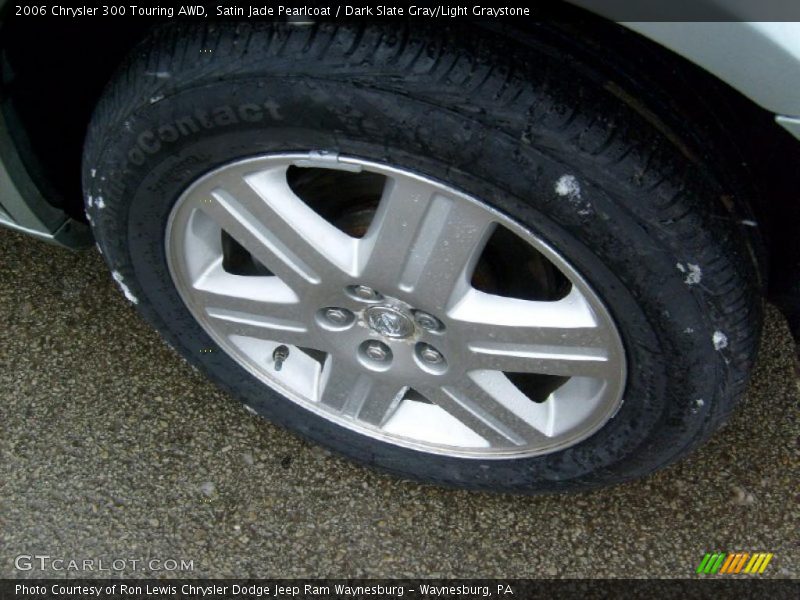 Satin Jade Pearlcoat / Dark Slate Gray/Light Graystone 2006 Chrysler 300 Touring AWD