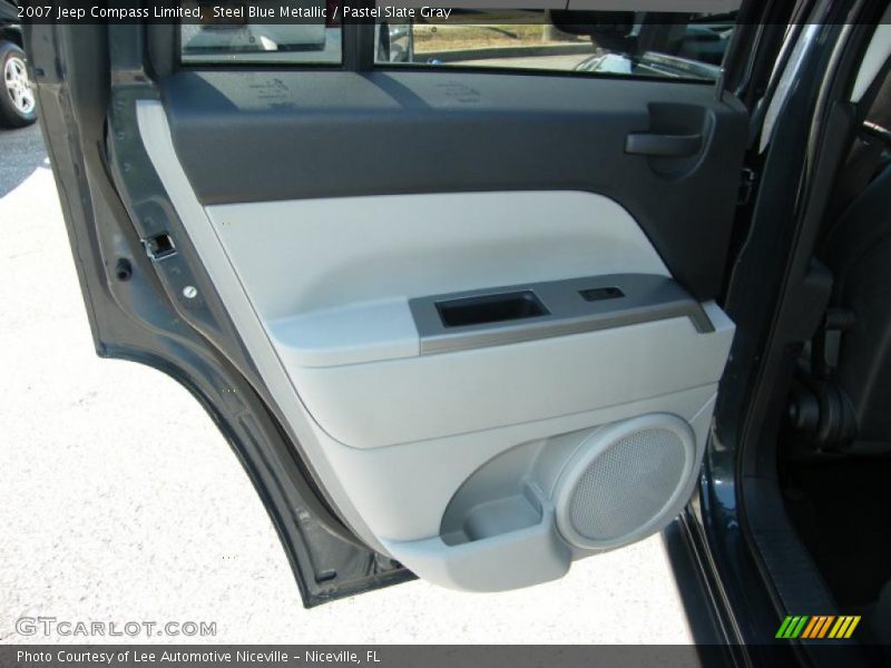 Steel Blue Metallic / Pastel Slate Gray 2007 Jeep Compass Limited