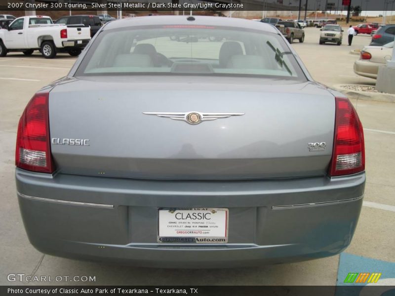 Silver Steel Metallic / Dark Slate Gray/Light Graystone 2007 Chrysler 300 Touring