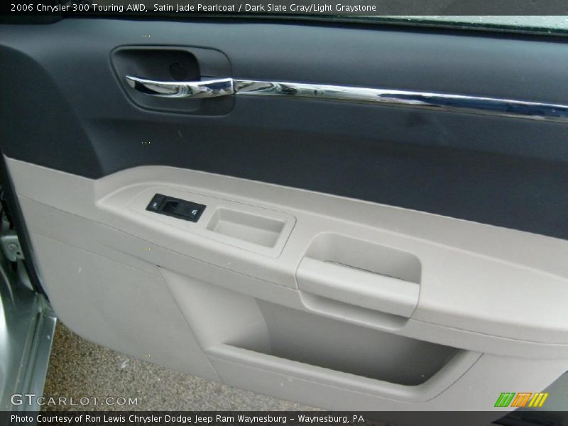 Satin Jade Pearlcoat / Dark Slate Gray/Light Graystone 2006 Chrysler 300 Touring AWD