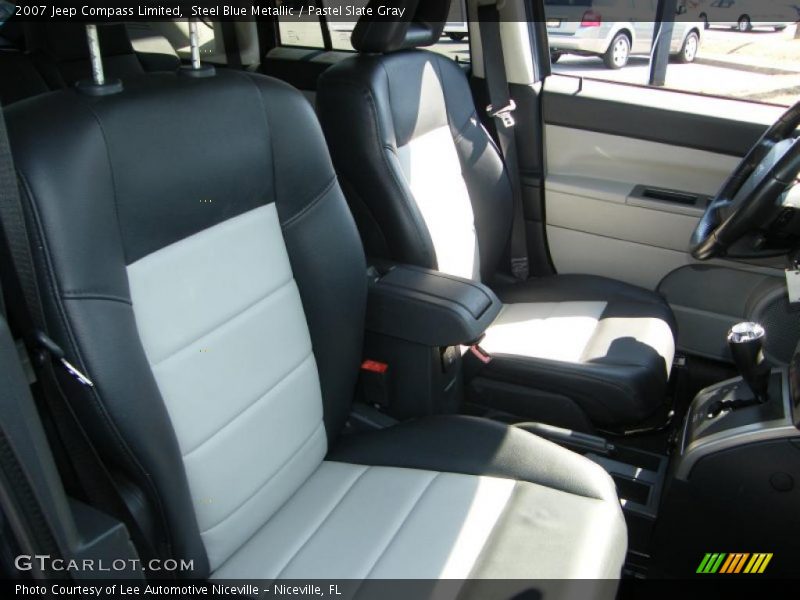 Steel Blue Metallic / Pastel Slate Gray 2007 Jeep Compass Limited