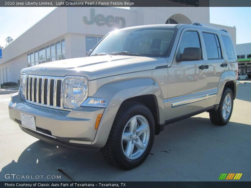 Light Graystone Pearl / Pastel Pebble Beige 2010 Jeep Liberty Limited
