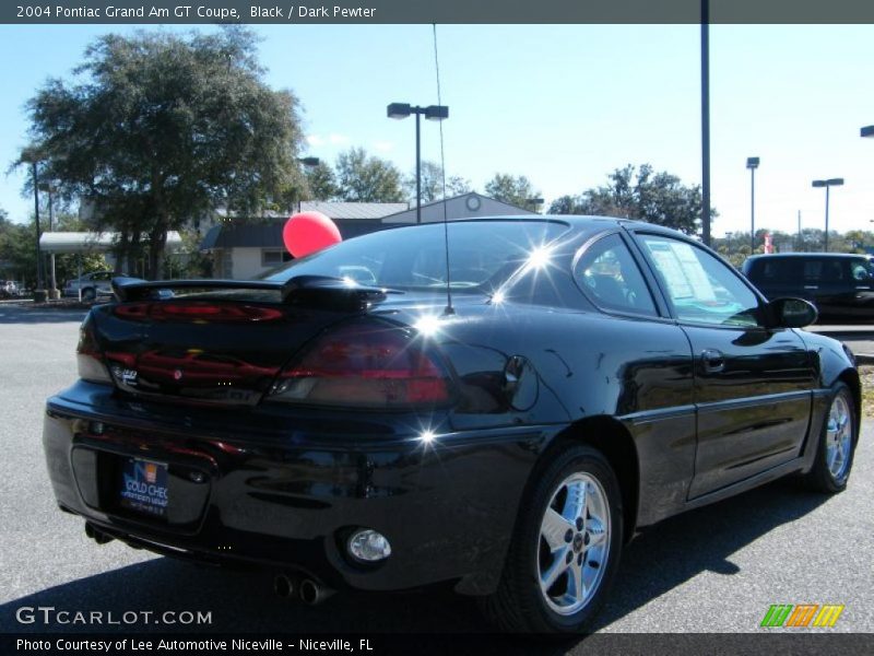 Black / Dark Pewter 2004 Pontiac Grand Am GT Coupe