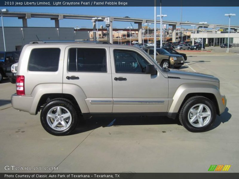 Light Graystone Pearl / Pastel Pebble Beige 2010 Jeep Liberty Limited