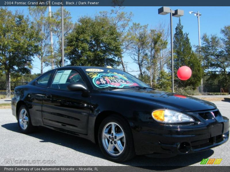 Black / Dark Pewter 2004 Pontiac Grand Am GT Coupe