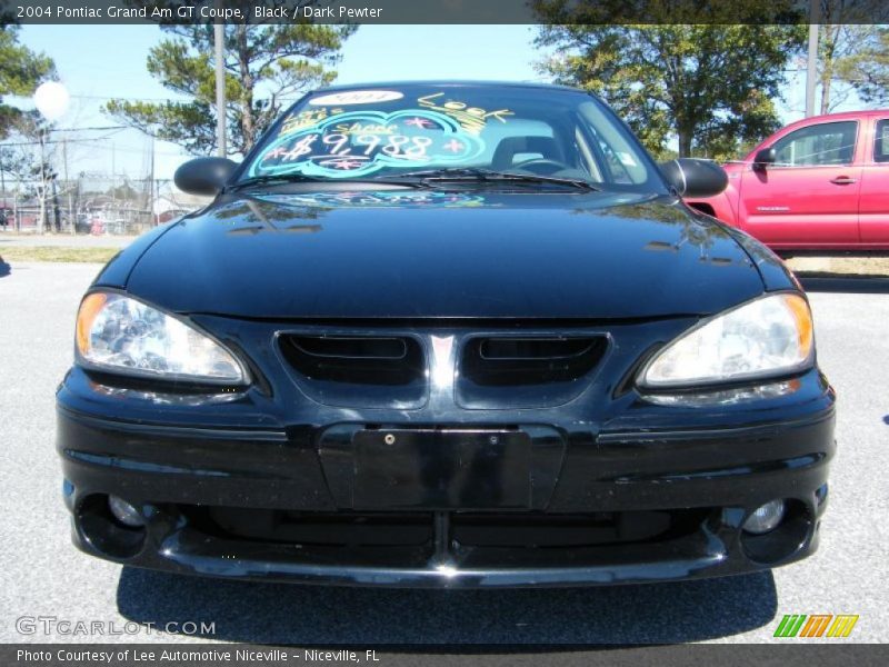 Black / Dark Pewter 2004 Pontiac Grand Am GT Coupe