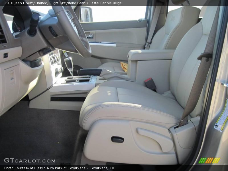 Light Graystone Pearl / Pastel Pebble Beige 2010 Jeep Liberty Limited