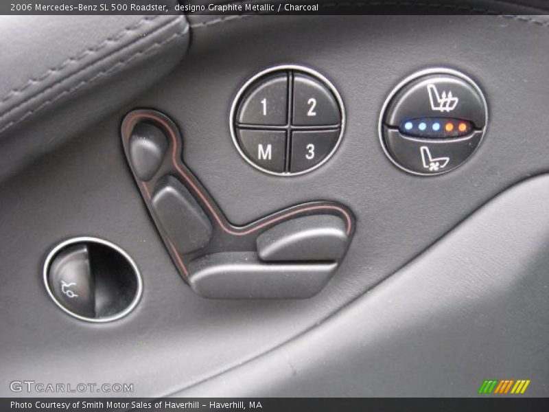 designo Graphite Metallic / Charcoal 2006 Mercedes-Benz SL 500 Roadster