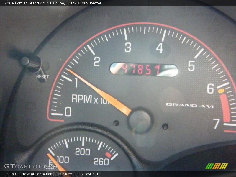 Black / Dark Pewter 2004 Pontiac Grand Am GT Coupe