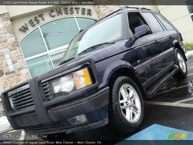 Oxford Blue / Ash Black 2000 Land Rover Range Rover 4.6 HSE