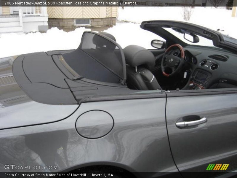 designo Graphite Metallic / Charcoal 2006 Mercedes-Benz SL 500 Roadster