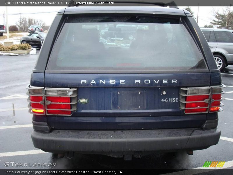 Oxford Blue / Ash Black 2000 Land Rover Range Rover 4.6 HSE