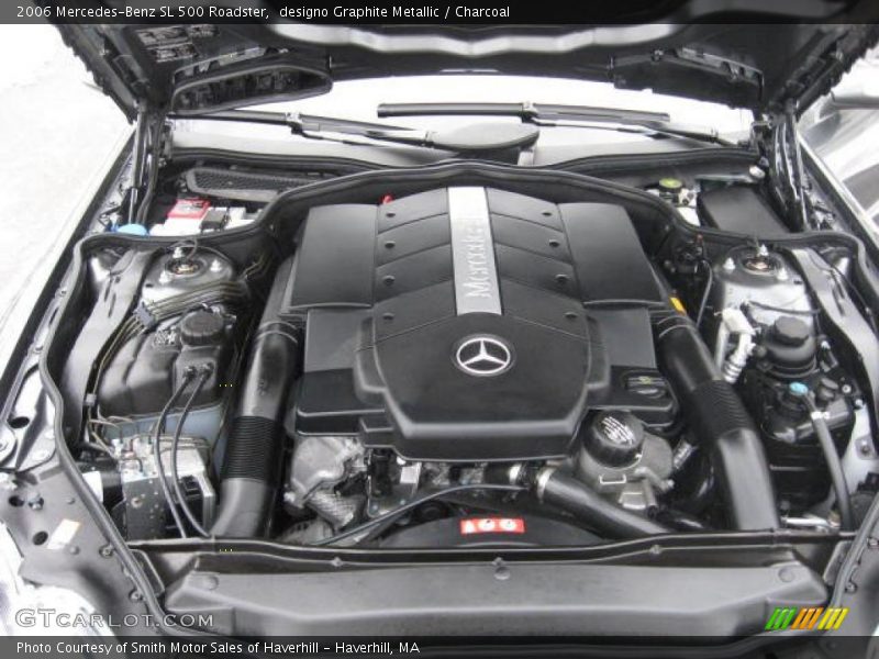 designo Graphite Metallic / Charcoal 2006 Mercedes-Benz SL 500 Roadster