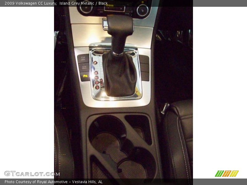Island Grey Metallic / Black 2009 Volkswagen CC Luxury