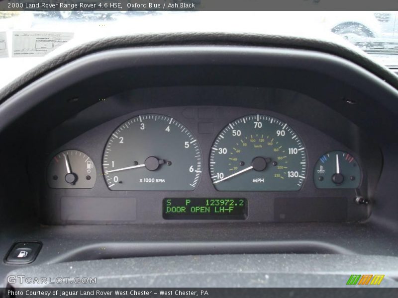 Oxford Blue / Ash Black 2000 Land Rover Range Rover 4.6 HSE