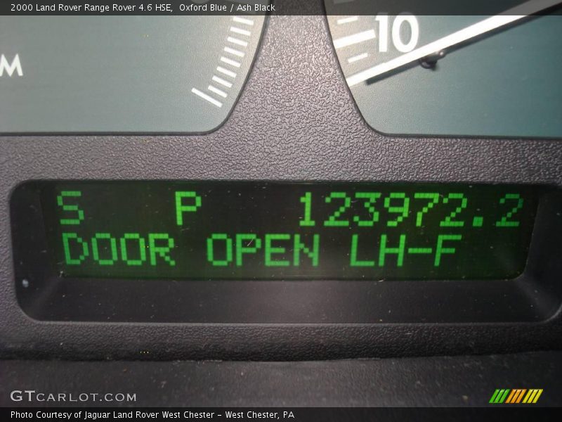 Oxford Blue / Ash Black 2000 Land Rover Range Rover 4.6 HSE
