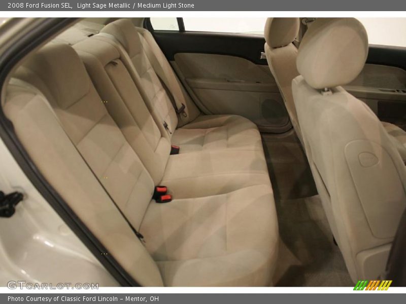 Light Sage Metallic / Medium Light Stone 2008 Ford Fusion SEL