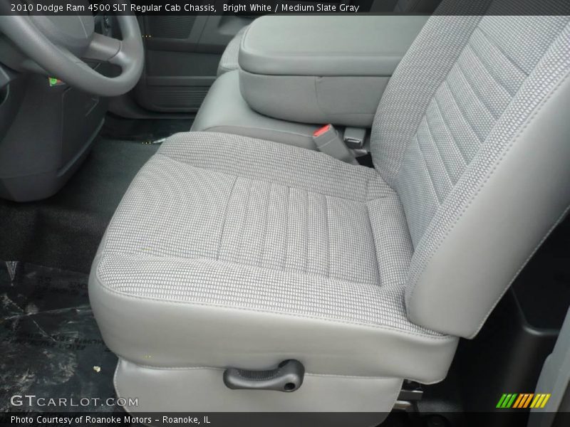 Bright White / Medium Slate Gray 2010 Dodge Ram 4500 SLT Regular Cab Chassis