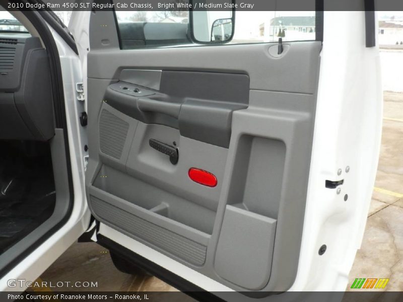 Bright White / Medium Slate Gray 2010 Dodge Ram 4500 SLT Regular Cab Chassis
