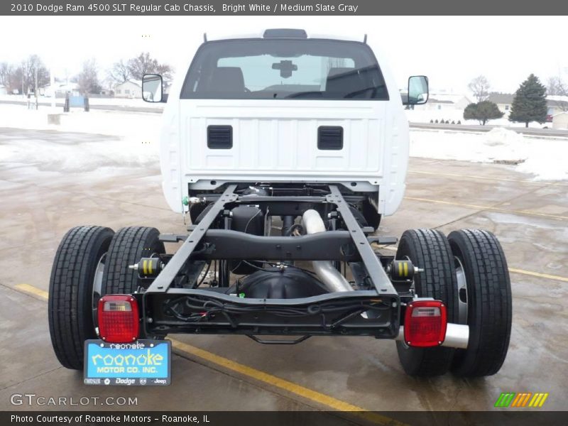 Bright White / Medium Slate Gray 2010 Dodge Ram 4500 SLT Regular Cab Chassis