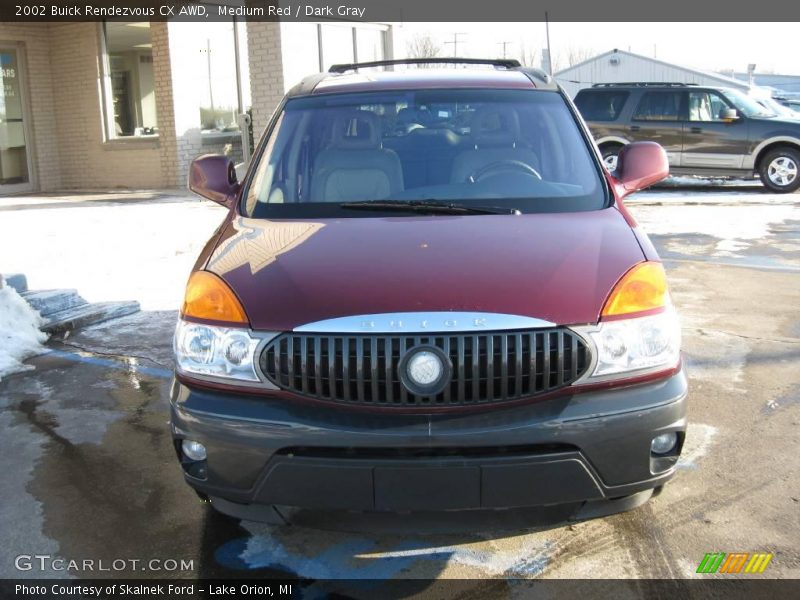 Medium Red / Dark Gray 2002 Buick Rendezvous CX AWD