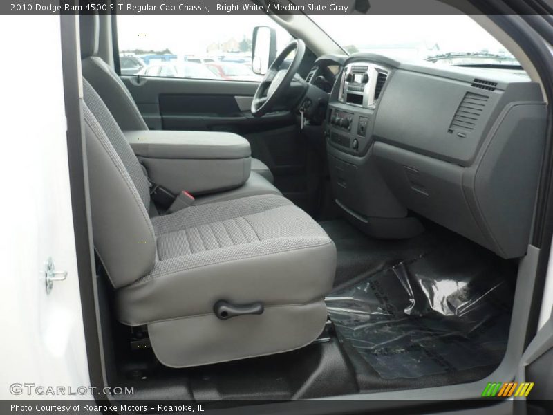 Bright White / Medium Slate Gray 2010 Dodge Ram 4500 SLT Regular Cab Chassis