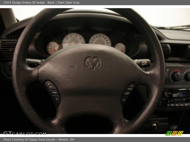 Black / Dark Slate Gray 2004 Dodge Stratus SE Sedan