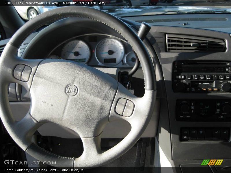 Medium Red / Dark Gray 2002 Buick Rendezvous CX AWD