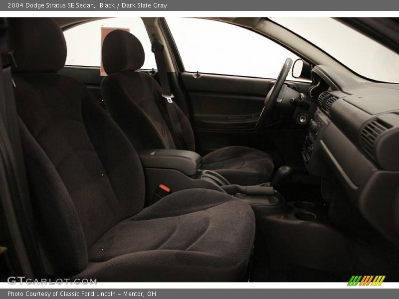 Black / Dark Slate Gray 2004 Dodge Stratus SE Sedan