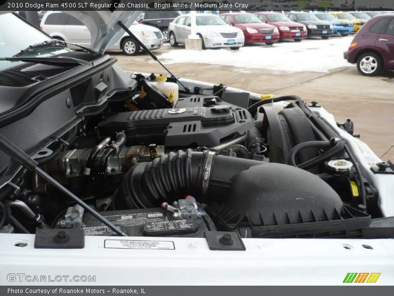 Bright White / Medium Slate Gray 2010 Dodge Ram 4500 SLT Regular Cab Chassis