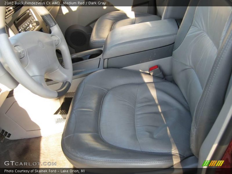 Medium Red / Dark Gray 2002 Buick Rendezvous CX AWD