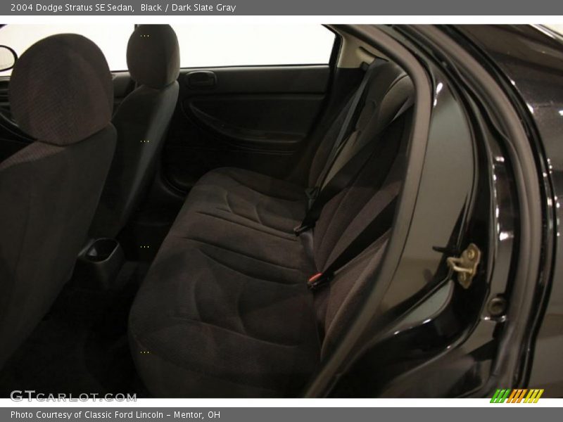 Black / Dark Slate Gray 2004 Dodge Stratus SE Sedan