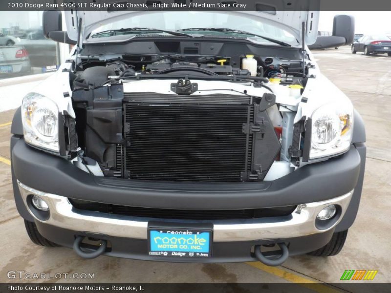 Bright White / Medium Slate Gray 2010 Dodge Ram 4500 SLT Regular Cab Chassis