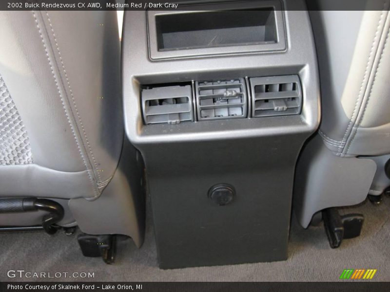 Medium Red / Dark Gray 2002 Buick Rendezvous CX AWD