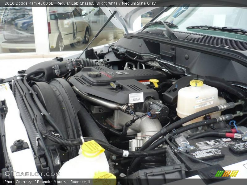 Bright White / Medium Slate Gray 2010 Dodge Ram 4500 SLT Regular Cab Chassis