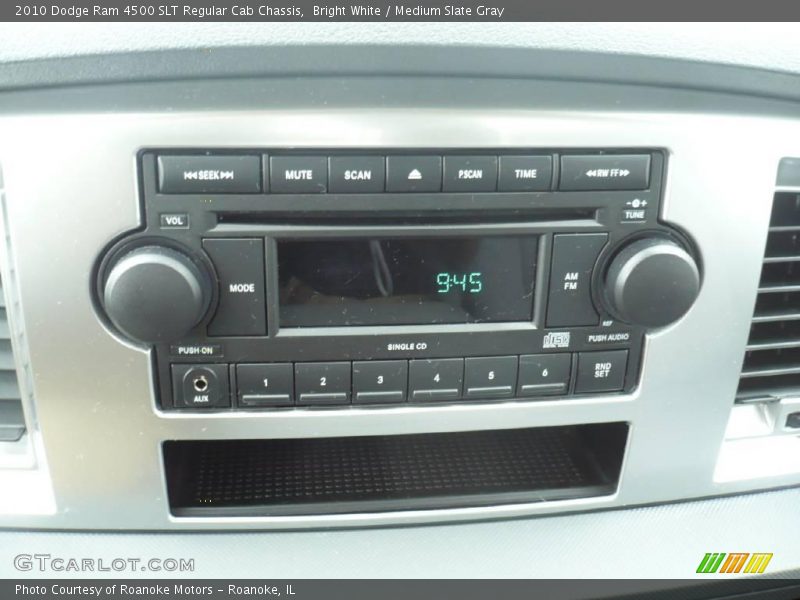 Bright White / Medium Slate Gray 2010 Dodge Ram 4500 SLT Regular Cab Chassis