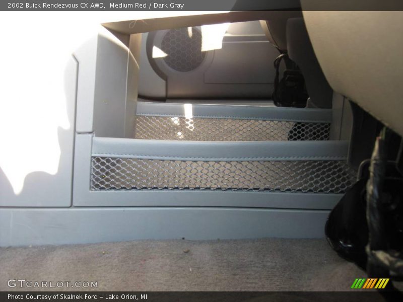 Medium Red / Dark Gray 2002 Buick Rendezvous CX AWD