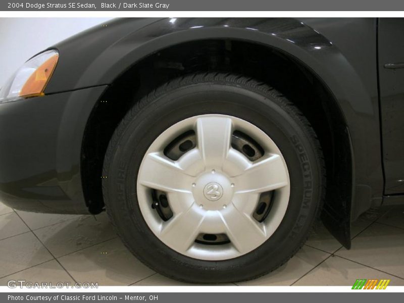 Black / Dark Slate Gray 2004 Dodge Stratus SE Sedan