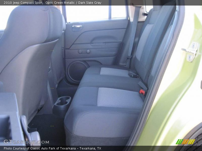 Optic Green Metallic / Dark Slate Gray 2010 Jeep Compass Sport