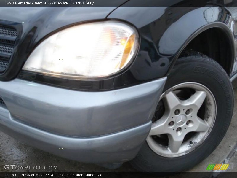 Black / Grey 1998 Mercedes-Benz ML 320 4Matic