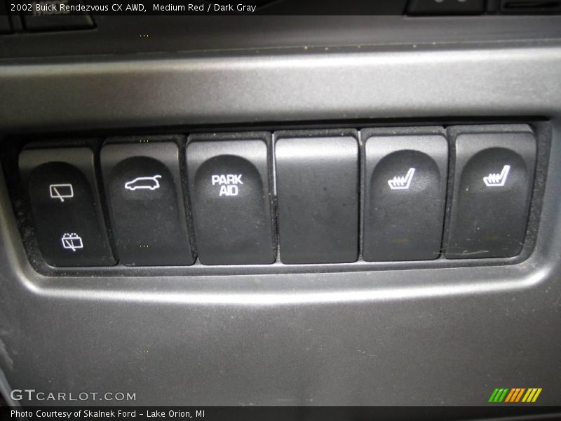Medium Red / Dark Gray 2002 Buick Rendezvous CX AWD