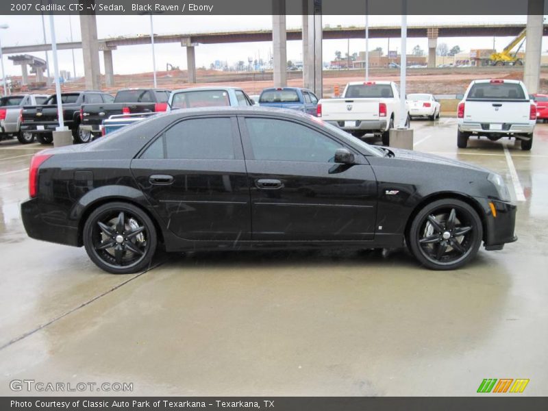Black Raven / Ebony 2007 Cadillac CTS -V Sedan