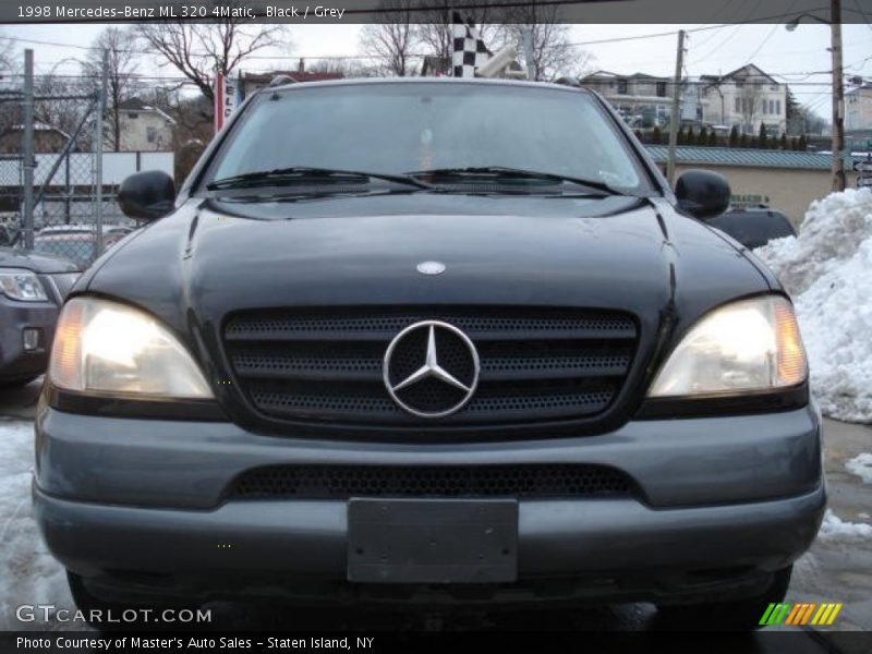 Black / Grey 1998 Mercedes-Benz ML 320 4Matic