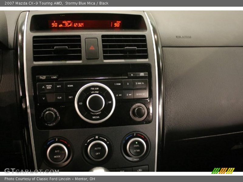 Stormy Blue Mica / Black 2007 Mazda CX-9 Touring AWD