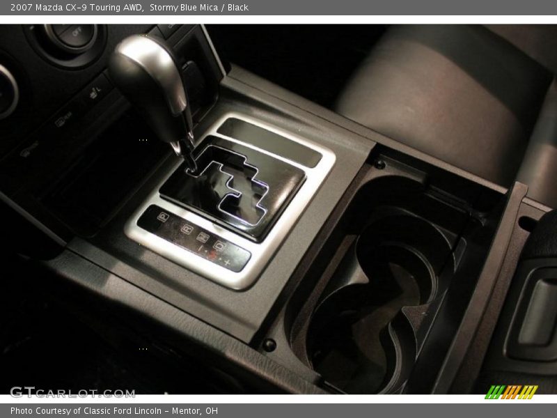 Stormy Blue Mica / Black 2007 Mazda CX-9 Touring AWD