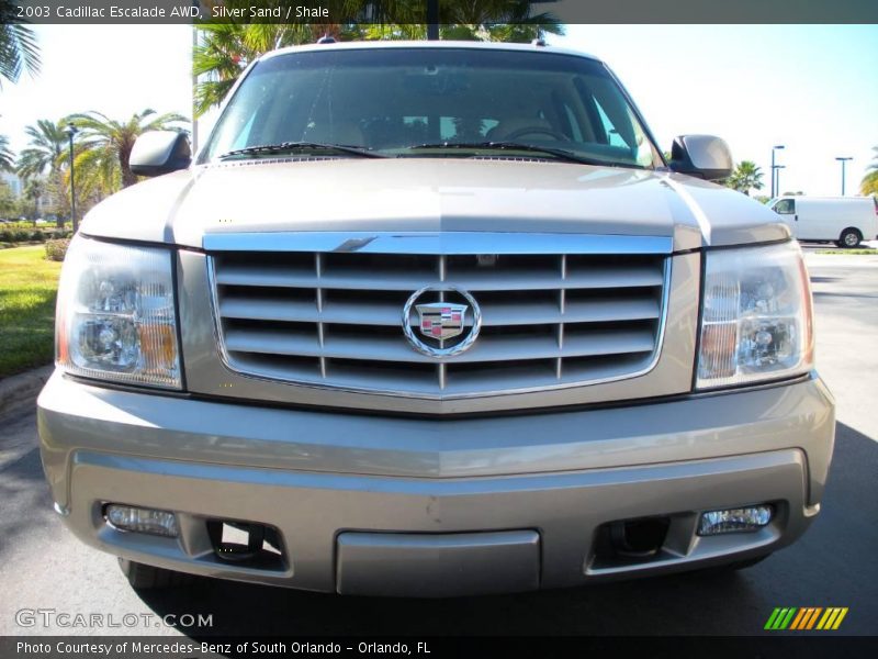 Silver Sand / Shale 2003 Cadillac Escalade AWD