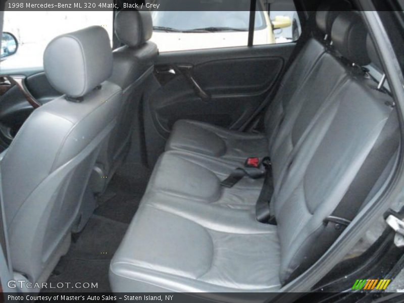 Black / Grey 1998 Mercedes-Benz ML 320 4Matic