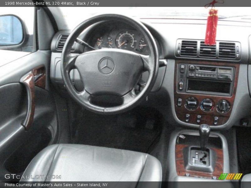 Black / Grey 1998 Mercedes-Benz ML 320 4Matic