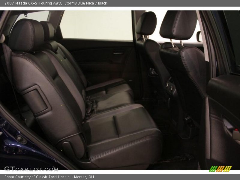 Stormy Blue Mica / Black 2007 Mazda CX-9 Touring AWD